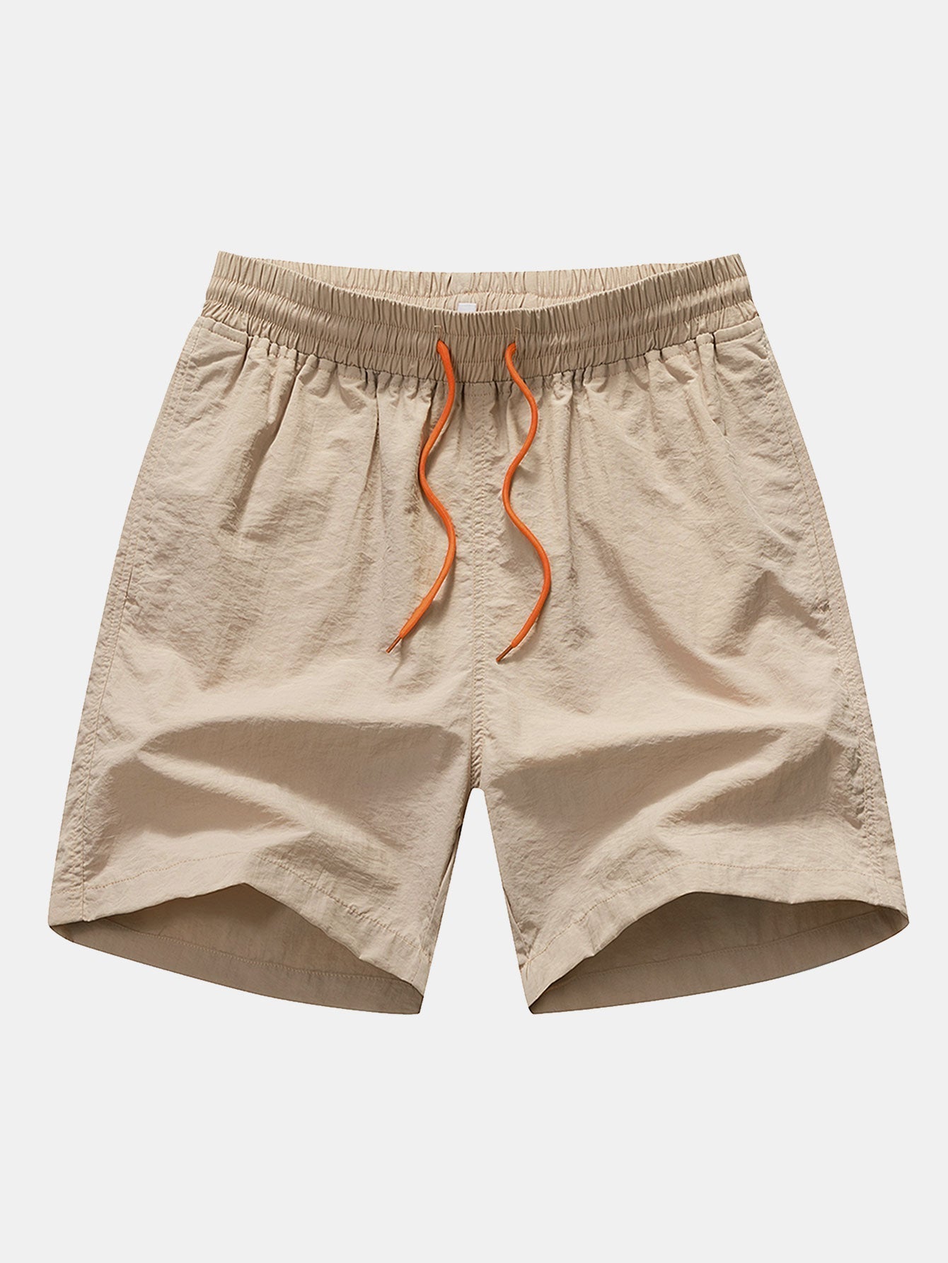 Stripe Print Button Up Shirt & Swim Short