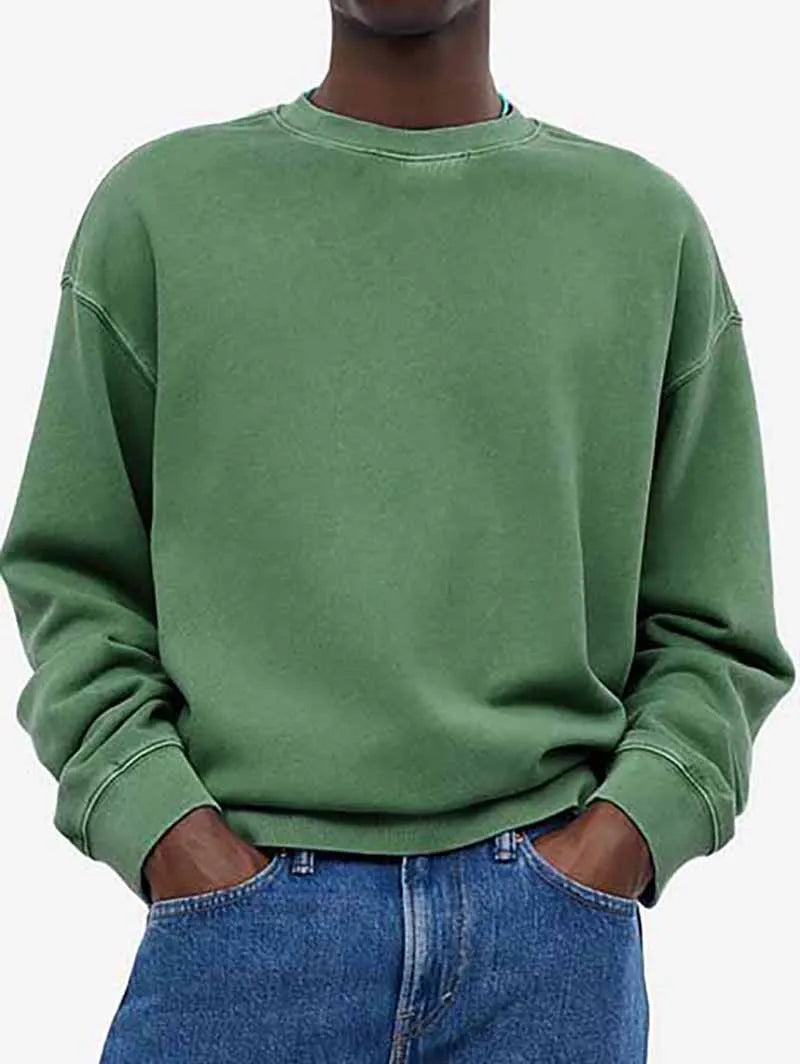 UrbanLayer™ Men's Vintage Wash Crew Sweatshirt