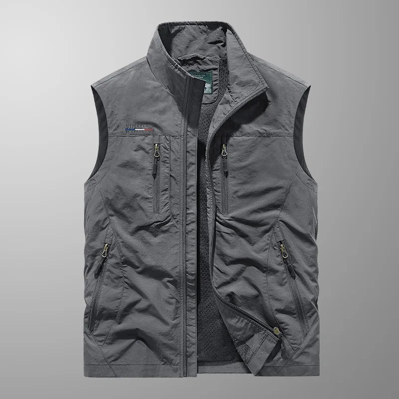 Vincent Multi-Pocket Classic Cargo Gilet