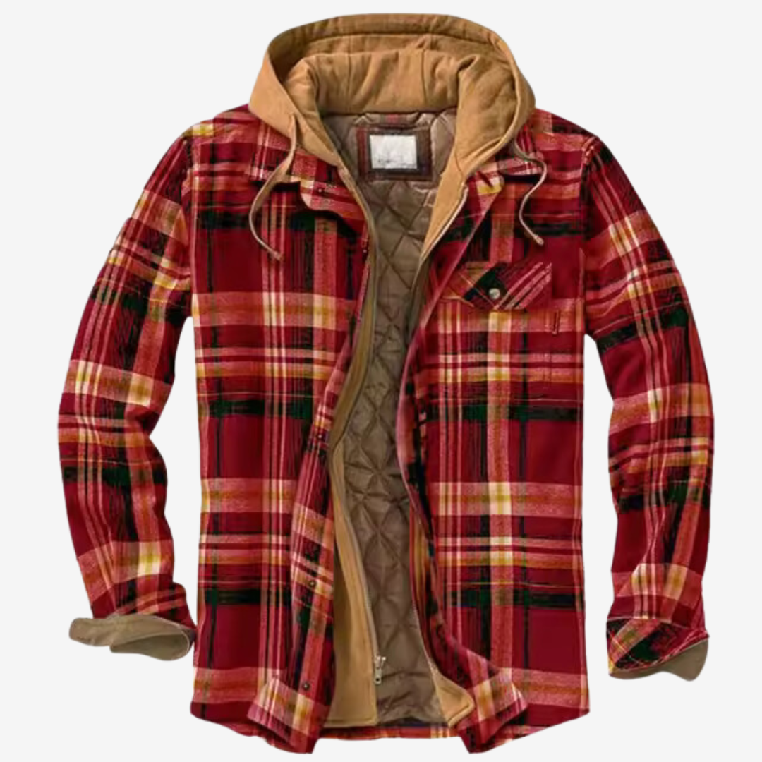 Eleanor Stylish Patchwork Plaid Jacket