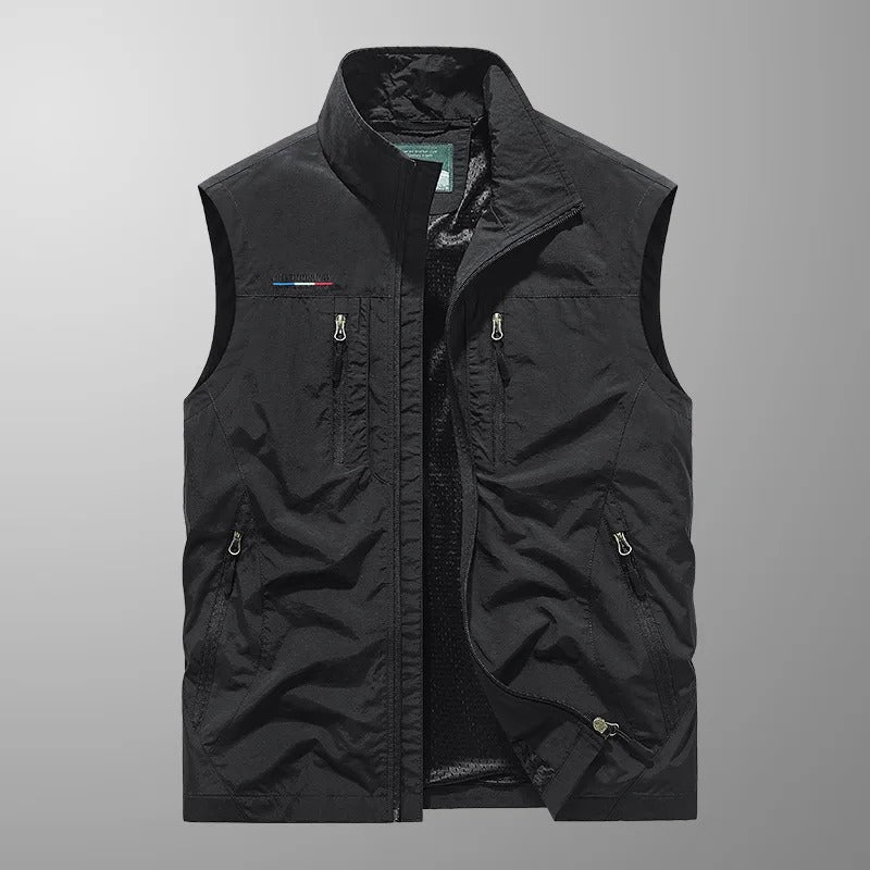 Vincent Multi-Pocket Classic Cargo Gilet