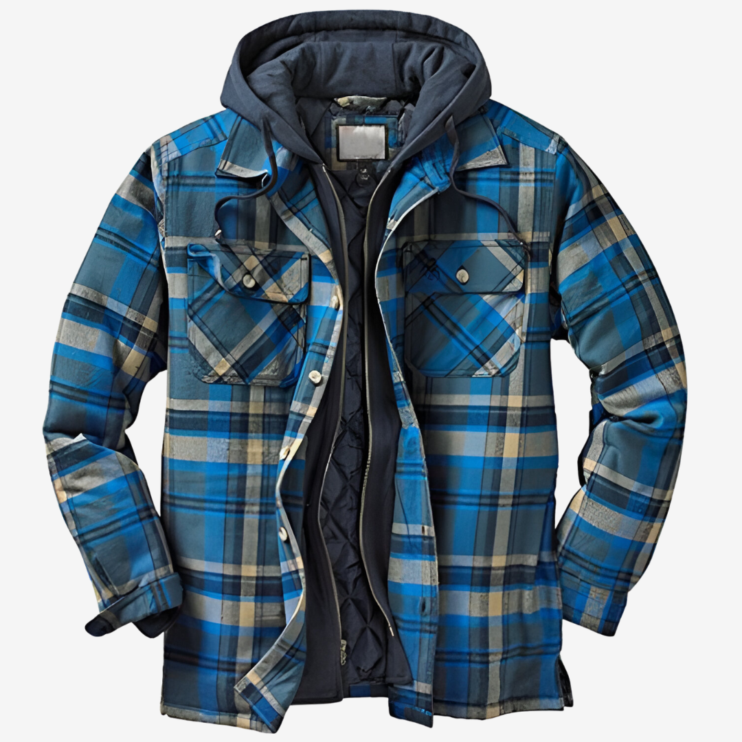 Eleanor Stylish Patchwork Plaid Jacket