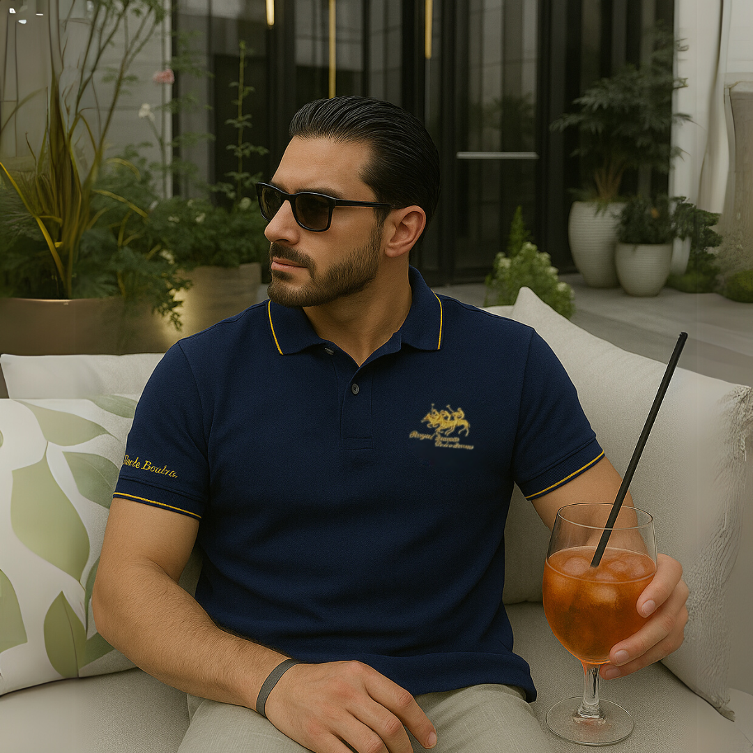 GIANNI MEN'S LUXURY POLO