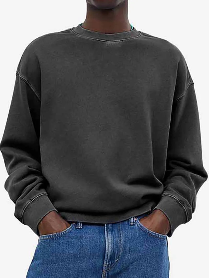 UrbanLayer™ Men's Vintage Wash Crew Sweatshirt
