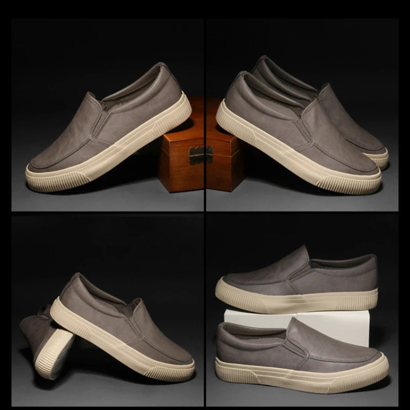 Boulevard Italian Leather Slip-On