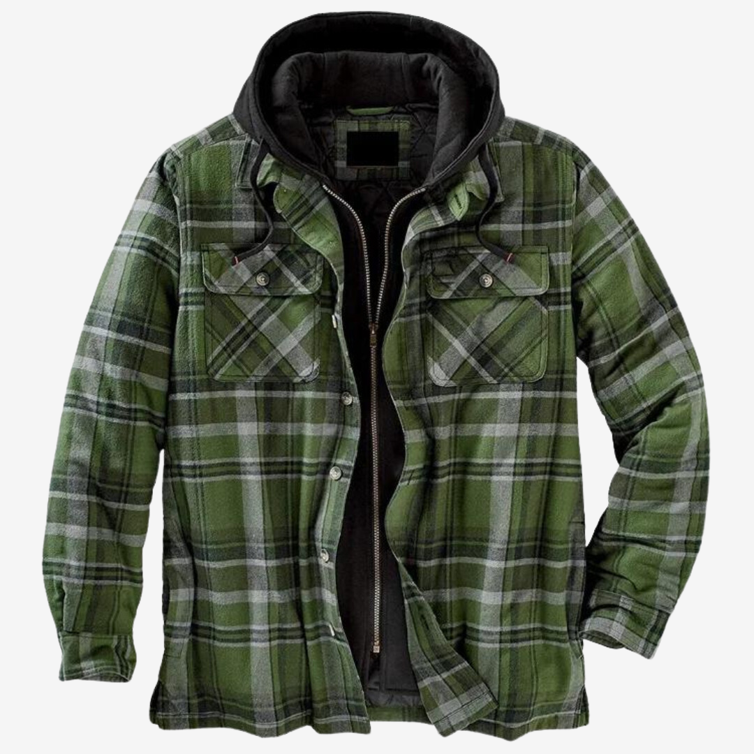Eleanor Stylish Patchwork Plaid Jacket