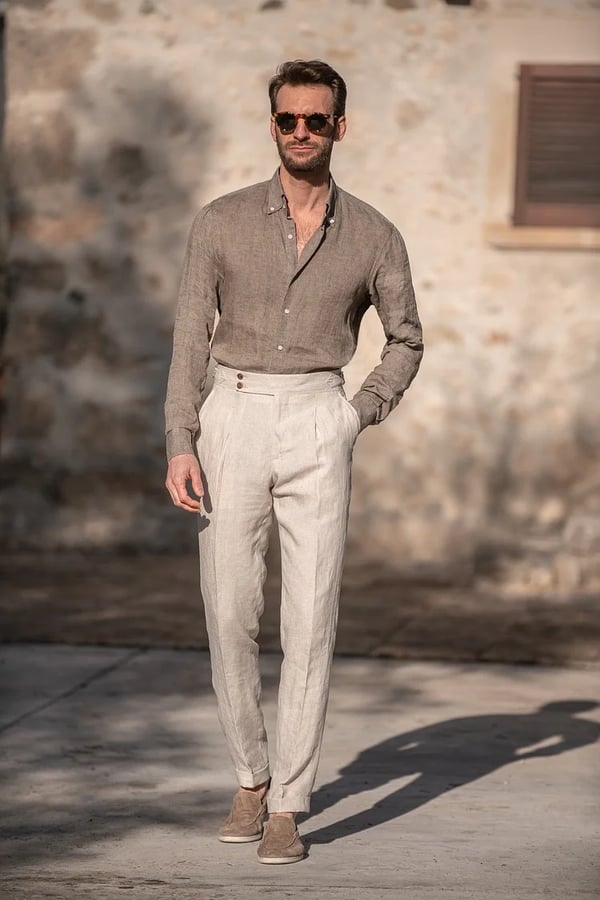 VENTO™ STRAIGHT-CUT TAILORED PANTS