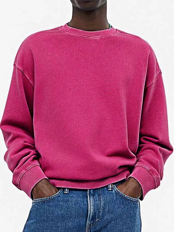 UrbanLayer™ Men's Vintage Wash Crew Sweatshirt