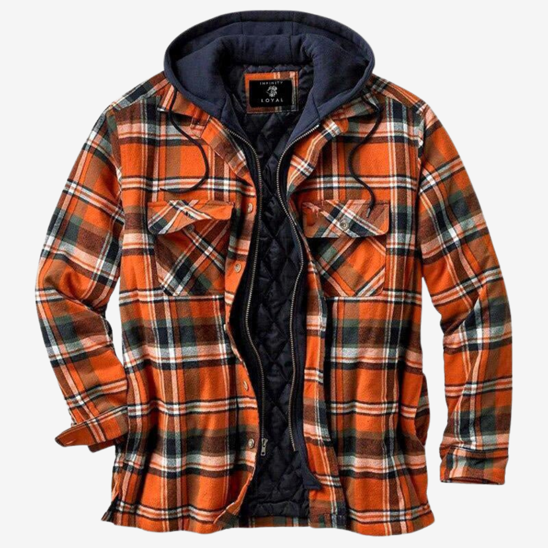 Eleanor Stylish Patchwork Plaid Jacket