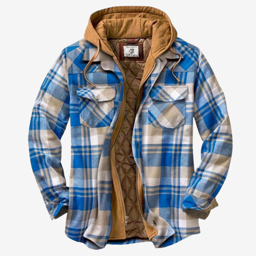 Eleanor Stylish Patchwork Plaid Jacket