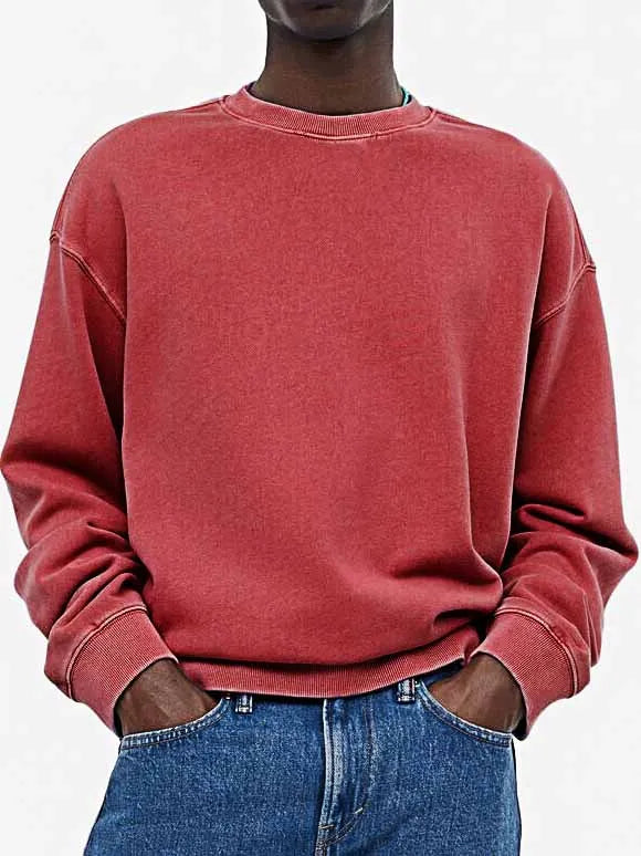 UrbanLayer™ Men's Vintage Wash Crew Sweatshirt