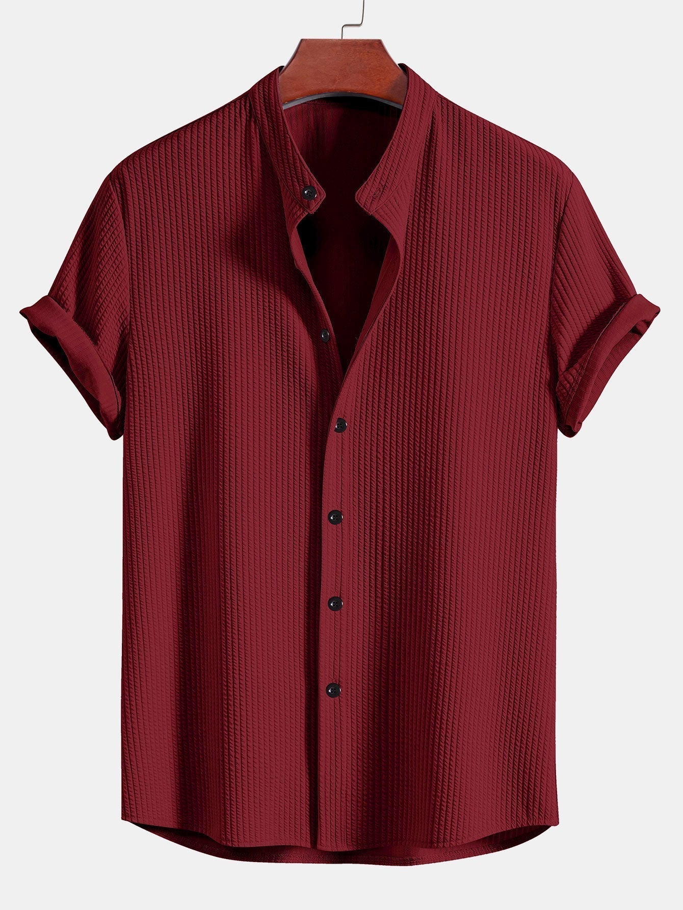 MONACO MUSCLE FIT RIBBED SHIRT