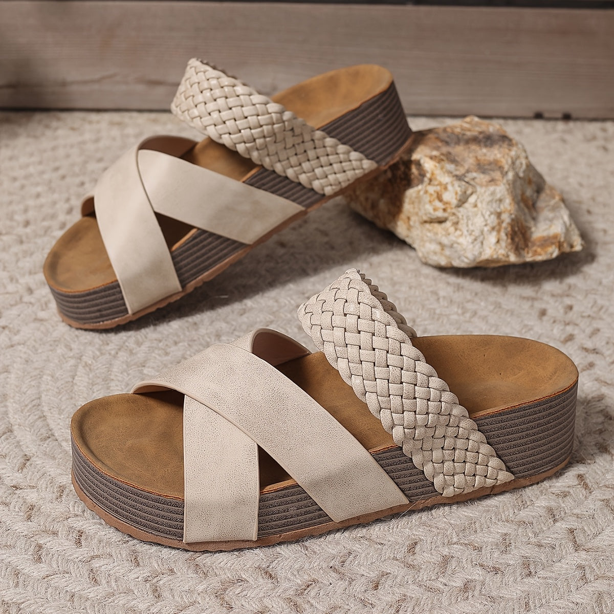 Martine Orthopedic Leather Sandals