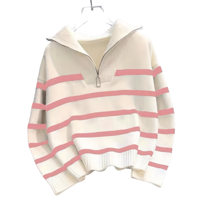 SUSAN™ – Casual Long Sleeve Collared Jumper