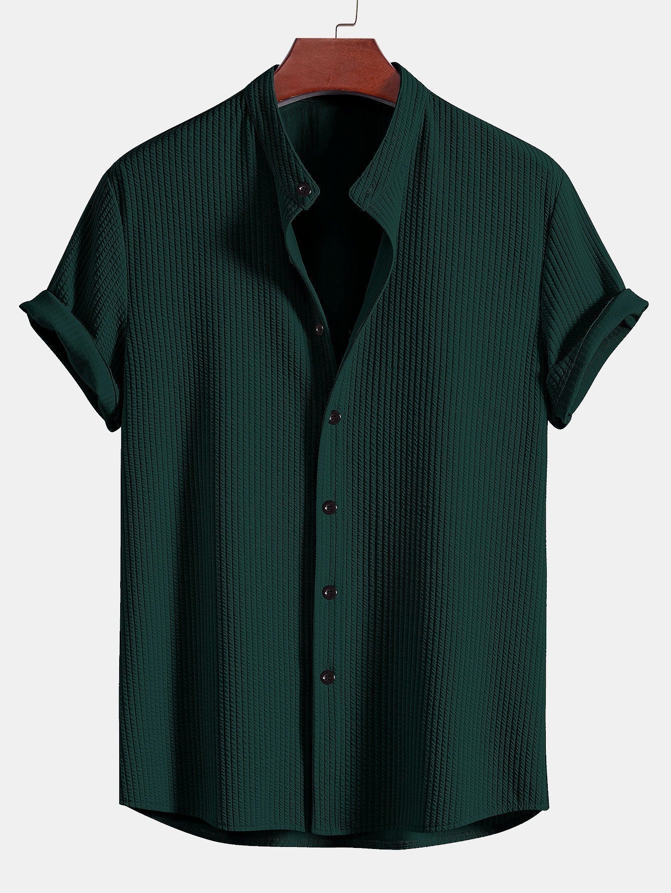 MONACO MUSCLE FIT RIBBED SHIRT