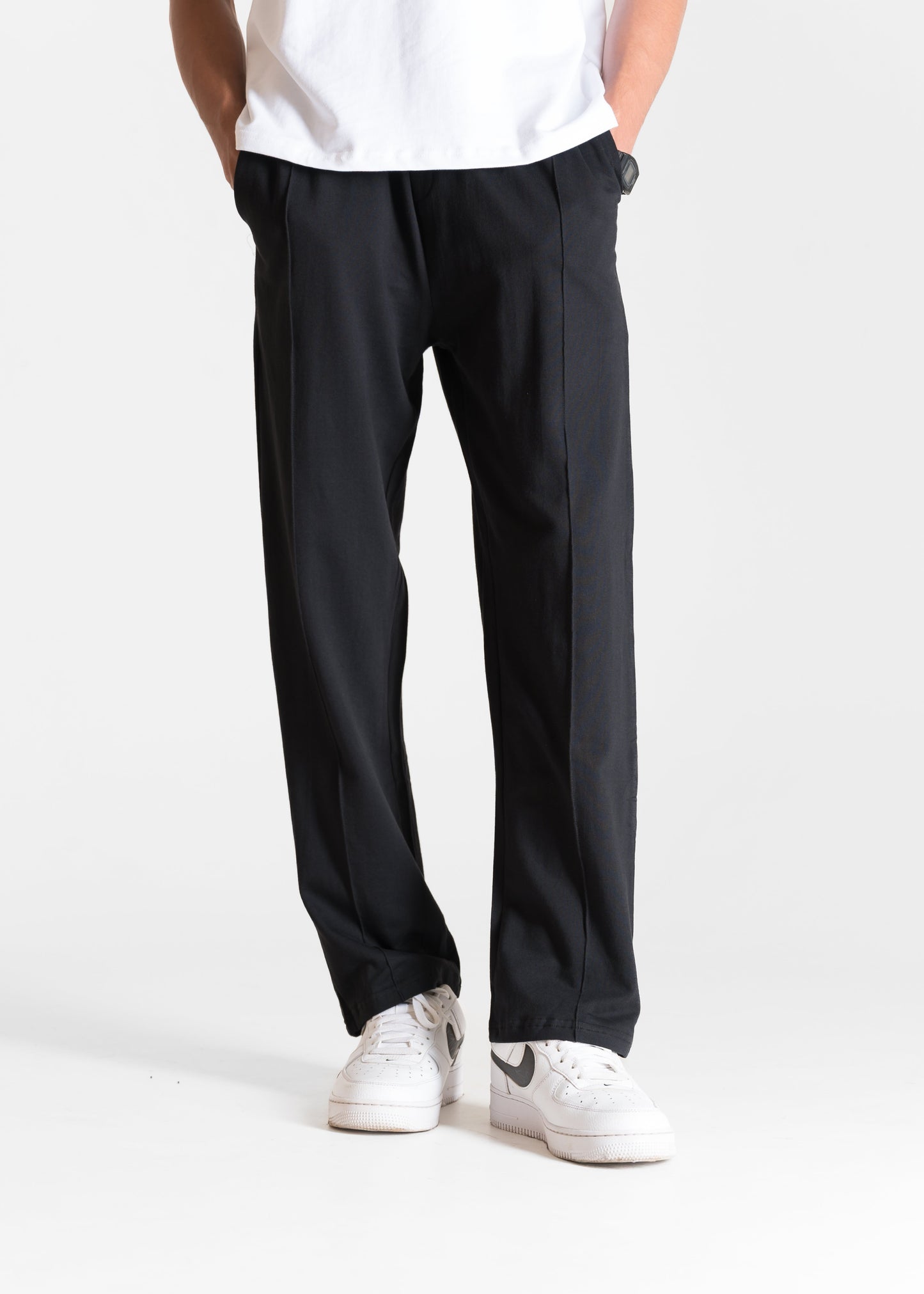 Lightweight Lounge Pants — Black