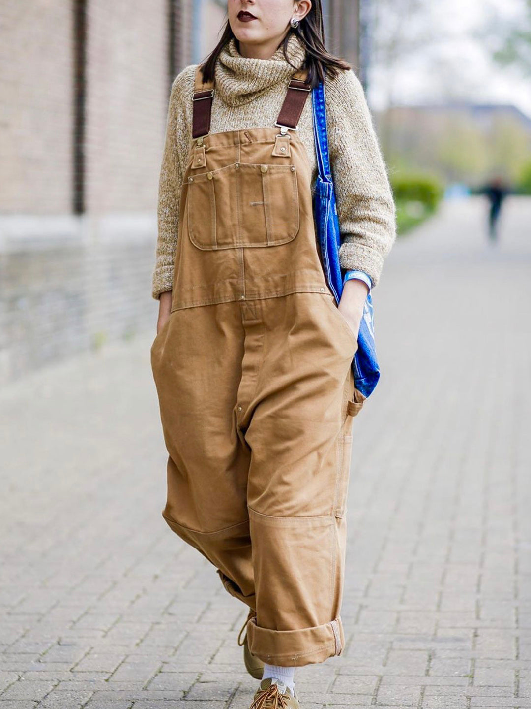 HeritageCraft™ Canvas Overalls – Rugged Workwear for Women
