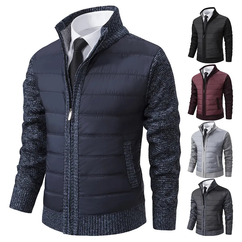 GEORGE QUILTED CARDIGAN VEST