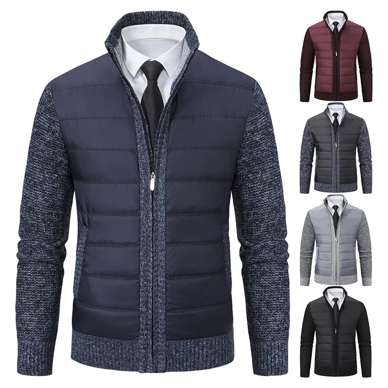 GEORGE QUILTED CARDIGAN VEST