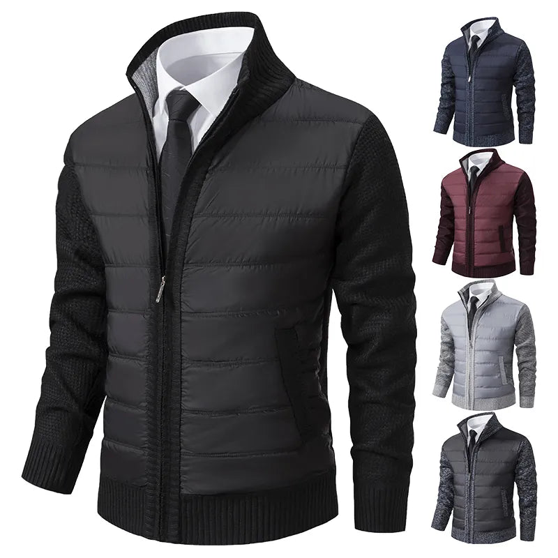 GEORGE QUILTED CARDIGAN VEST