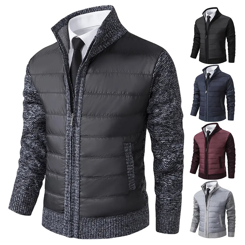 GEORGE QUILTED CARDIGAN VEST