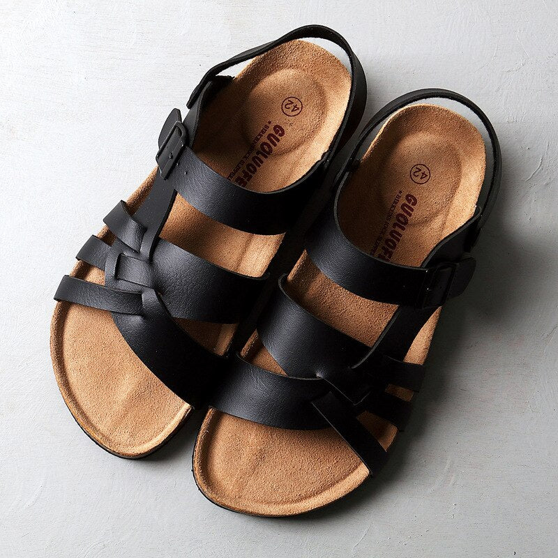 Fresco Geniune Leather Sandals