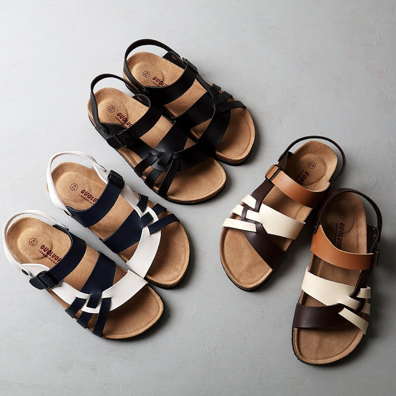Fresco Geniune Leather Sandals