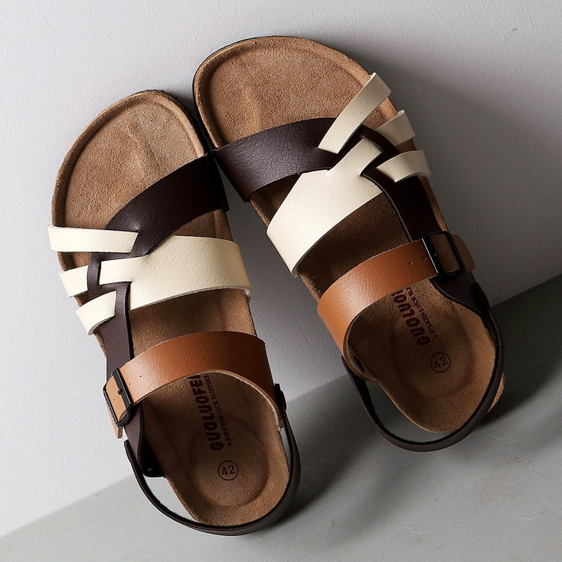 Fresco Geniune Leather Sandals