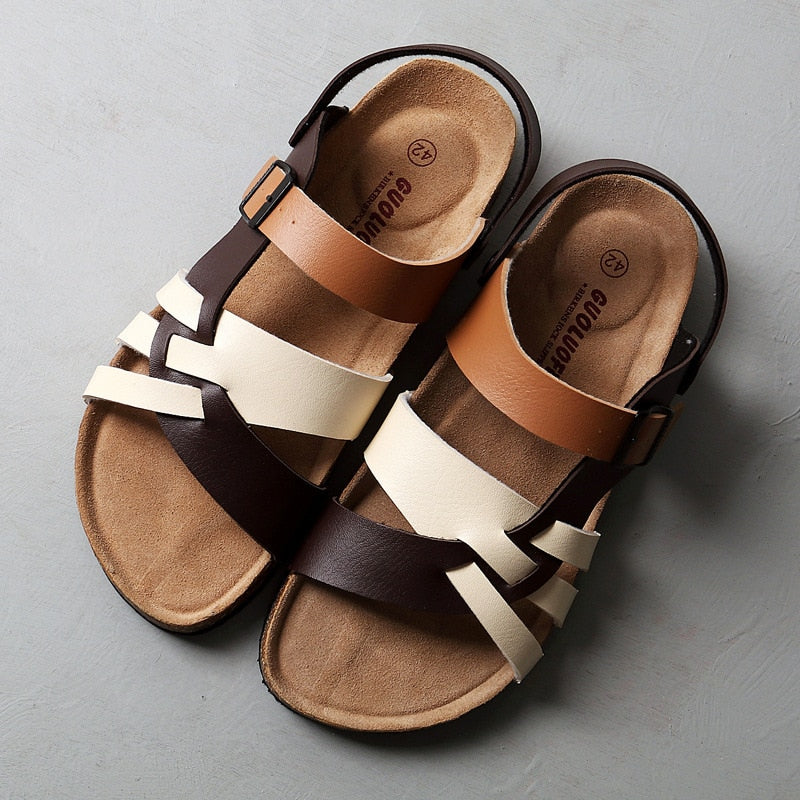 Fresco Geniune Leather Sandals