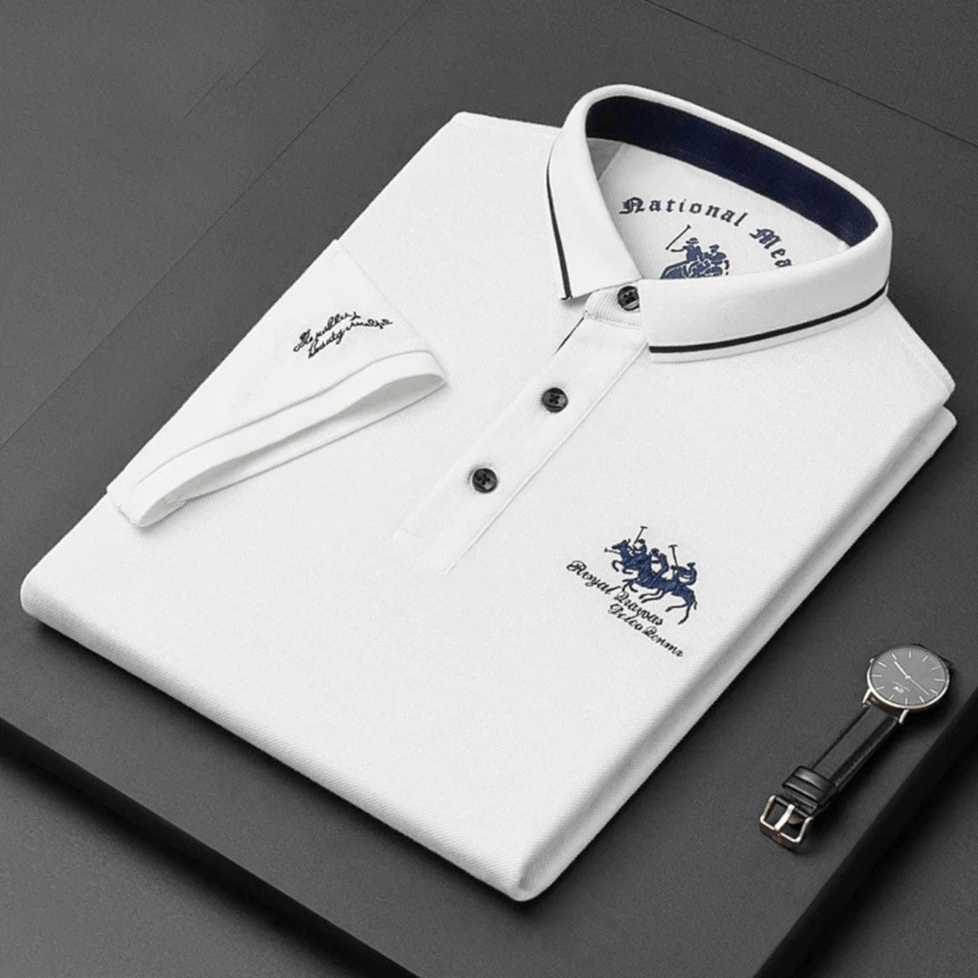 GIANNI MEN'S LUXURY POLO