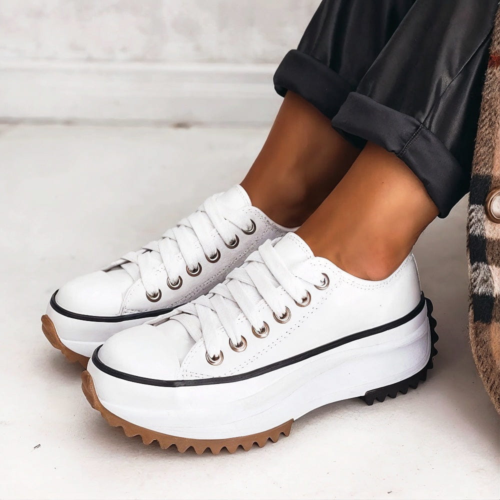 Jocelyn™ | Low-Top Thick-Heeled Shoes