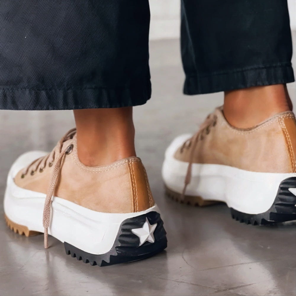 Jocelyn™ | Low-Top Thick-Heeled Shoes