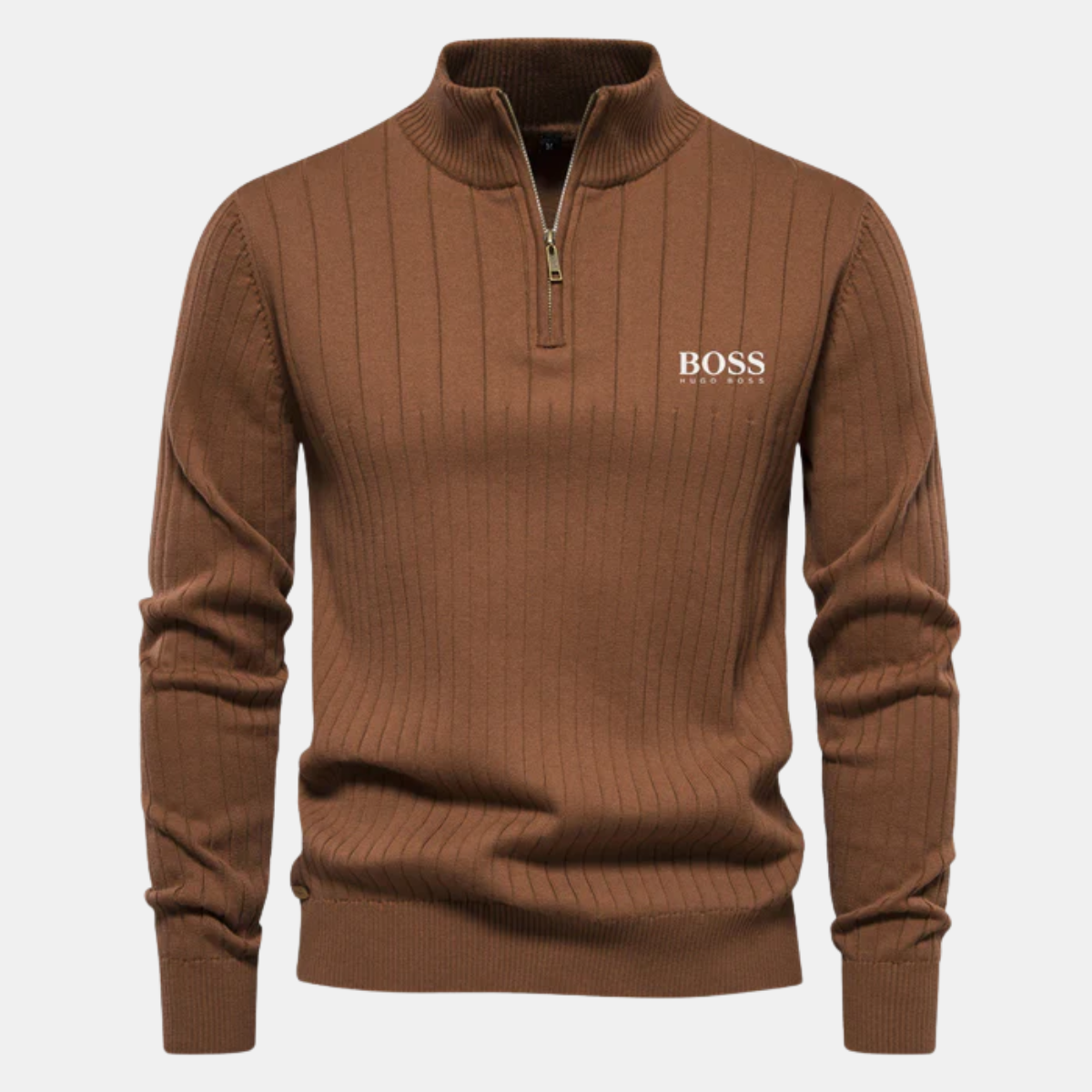 BOSS ZIP SWEATER