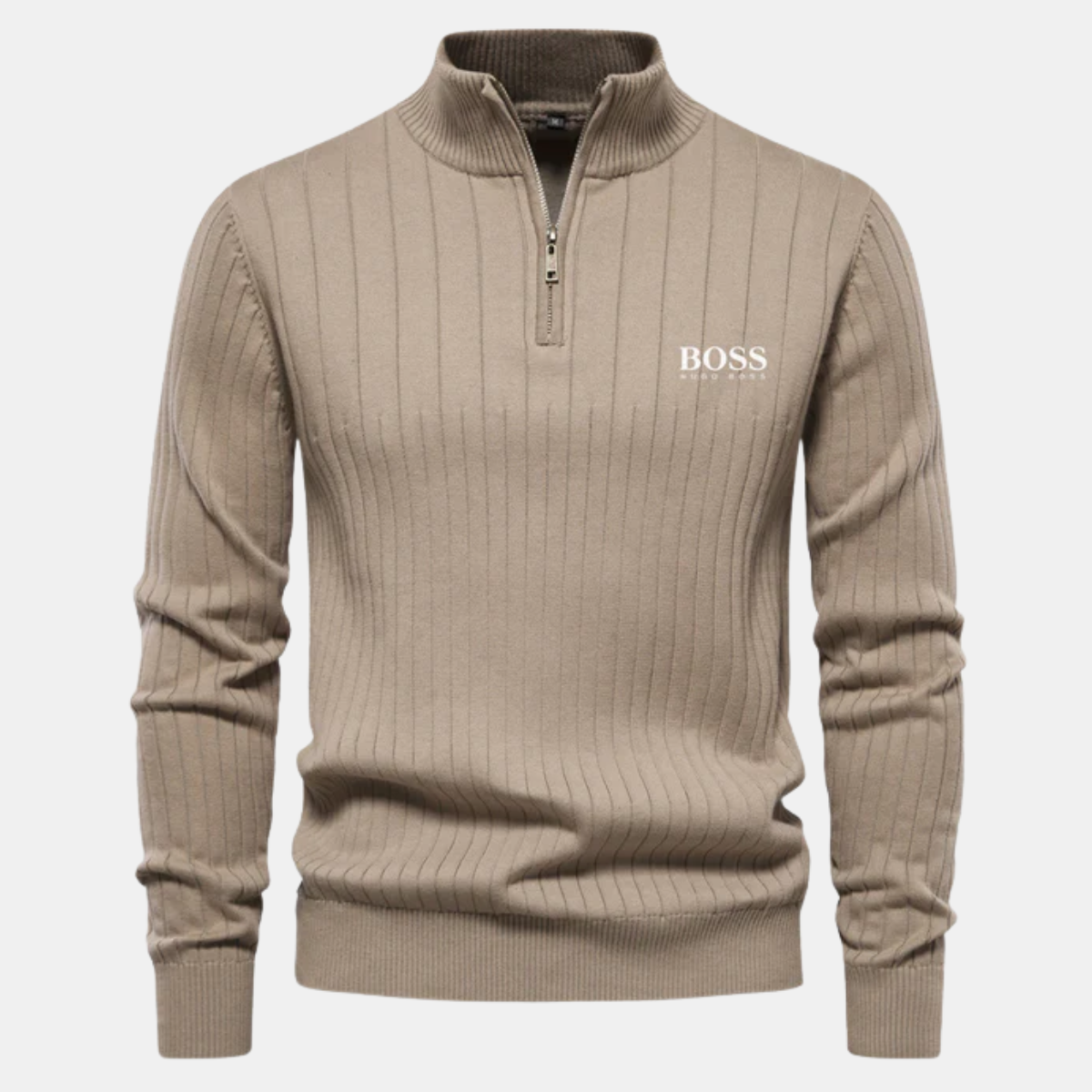 BOSS ZIP SWEATER