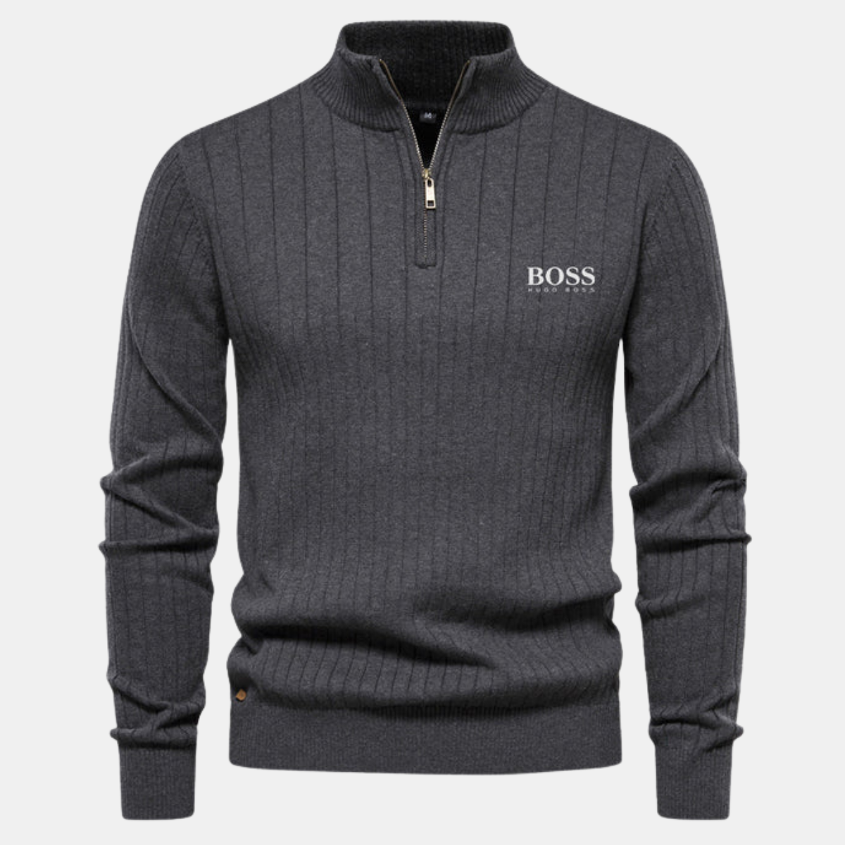 BOSS ZIP SWEATER