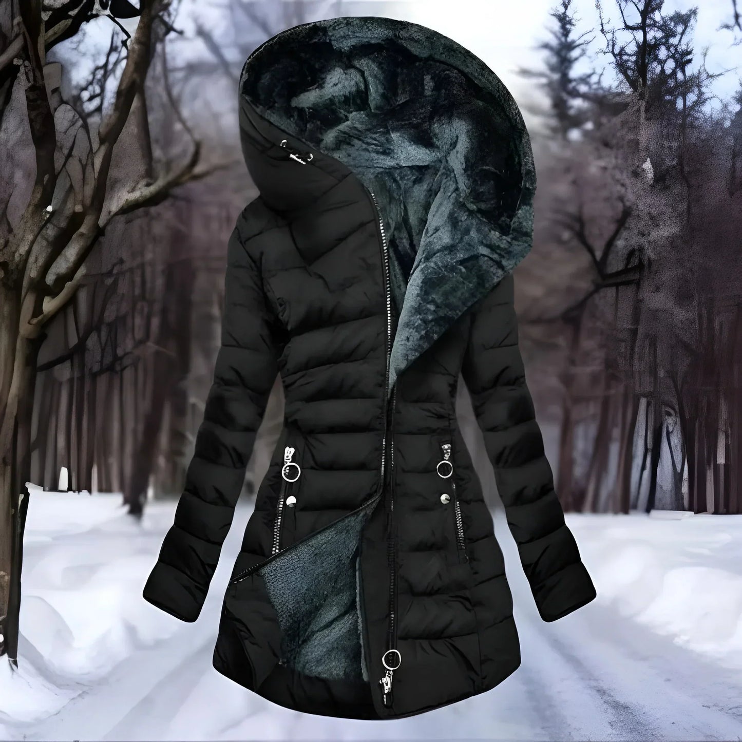 Charlotte Warm Plush Coat
