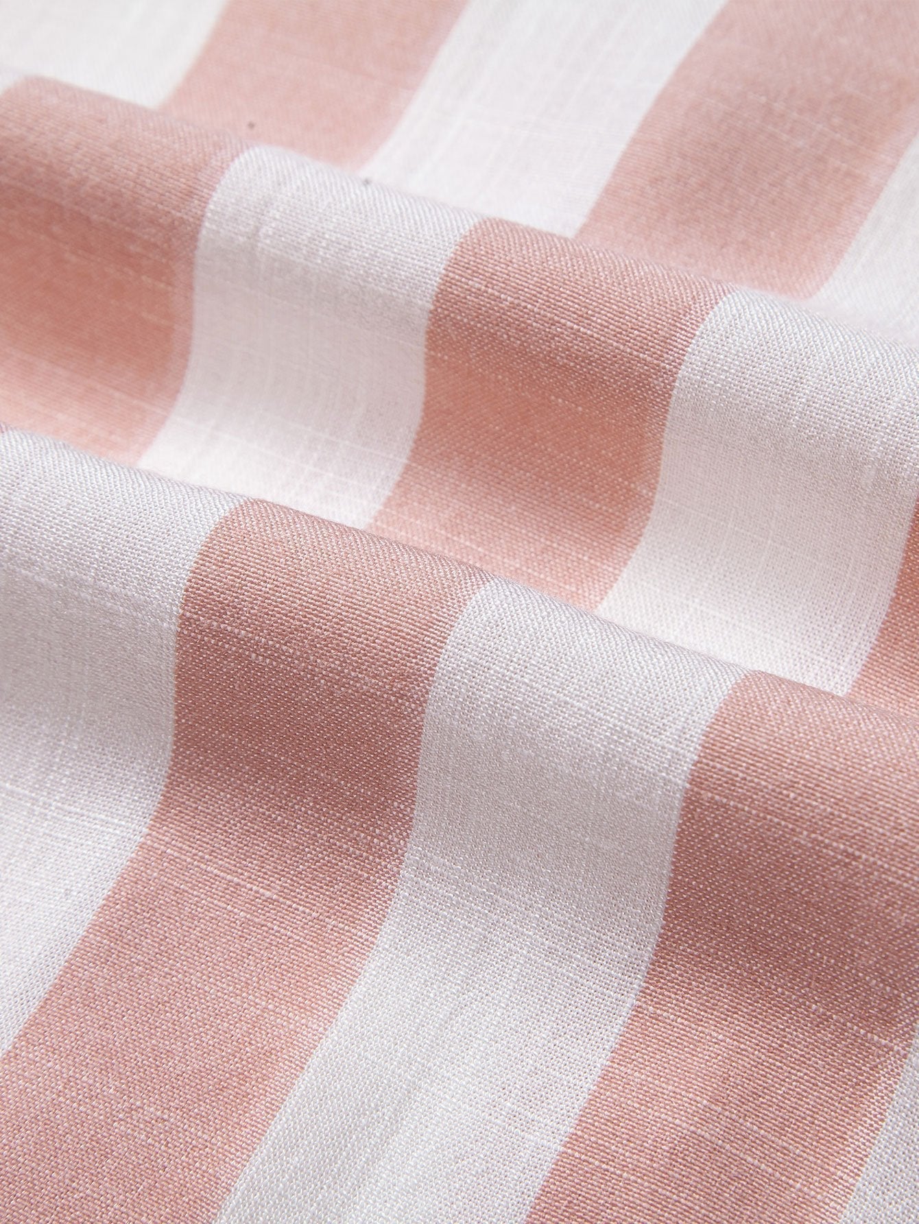 Striped Cuban Collar Shirt & Swim Shorts