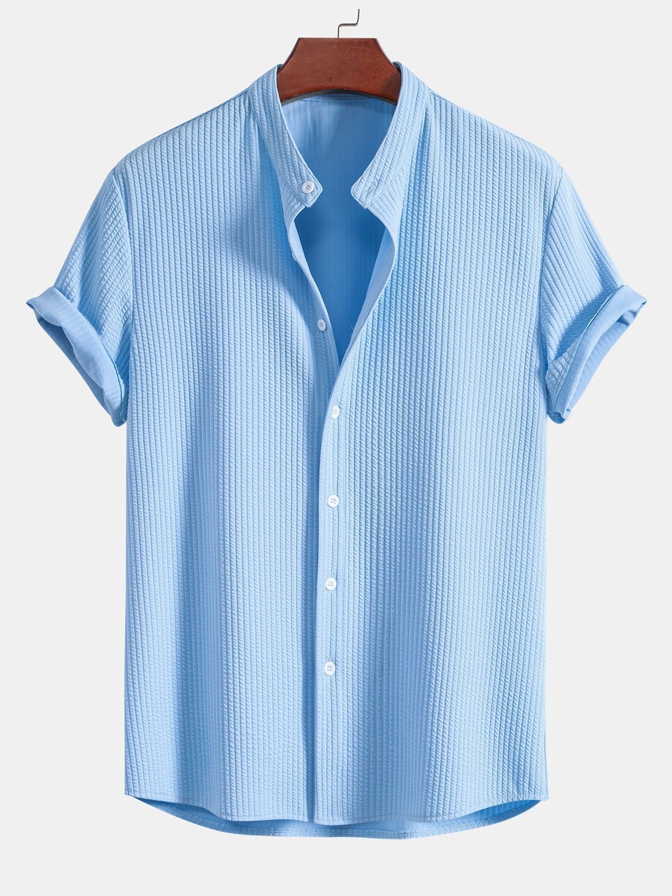MONACO MUSCLE FIT RIBBED SHIRT