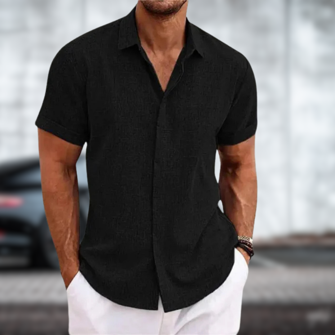 Maison Cotton Linen Shirt