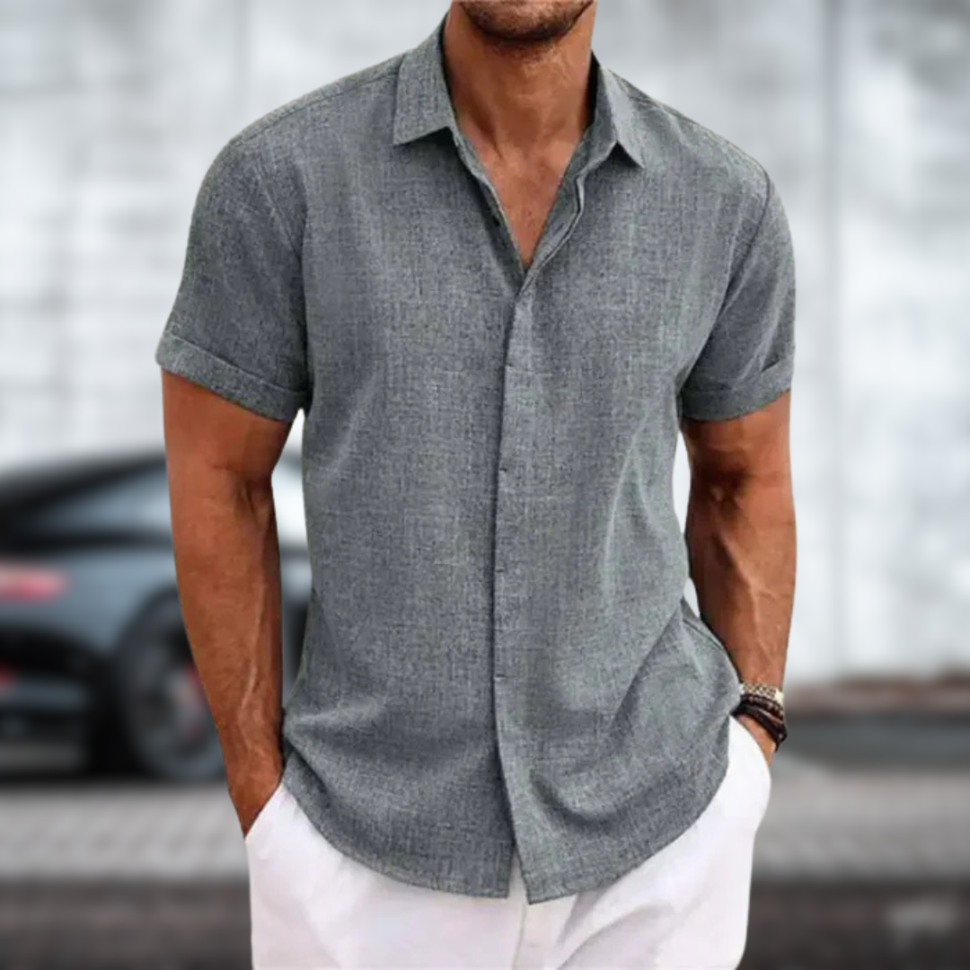 Maison Cotton Linen Shirt