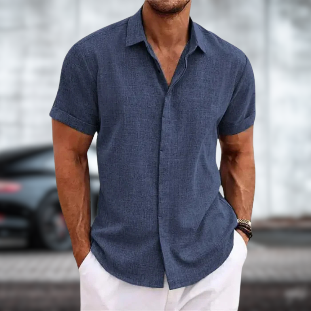 Maison Cotton Linen Shirt