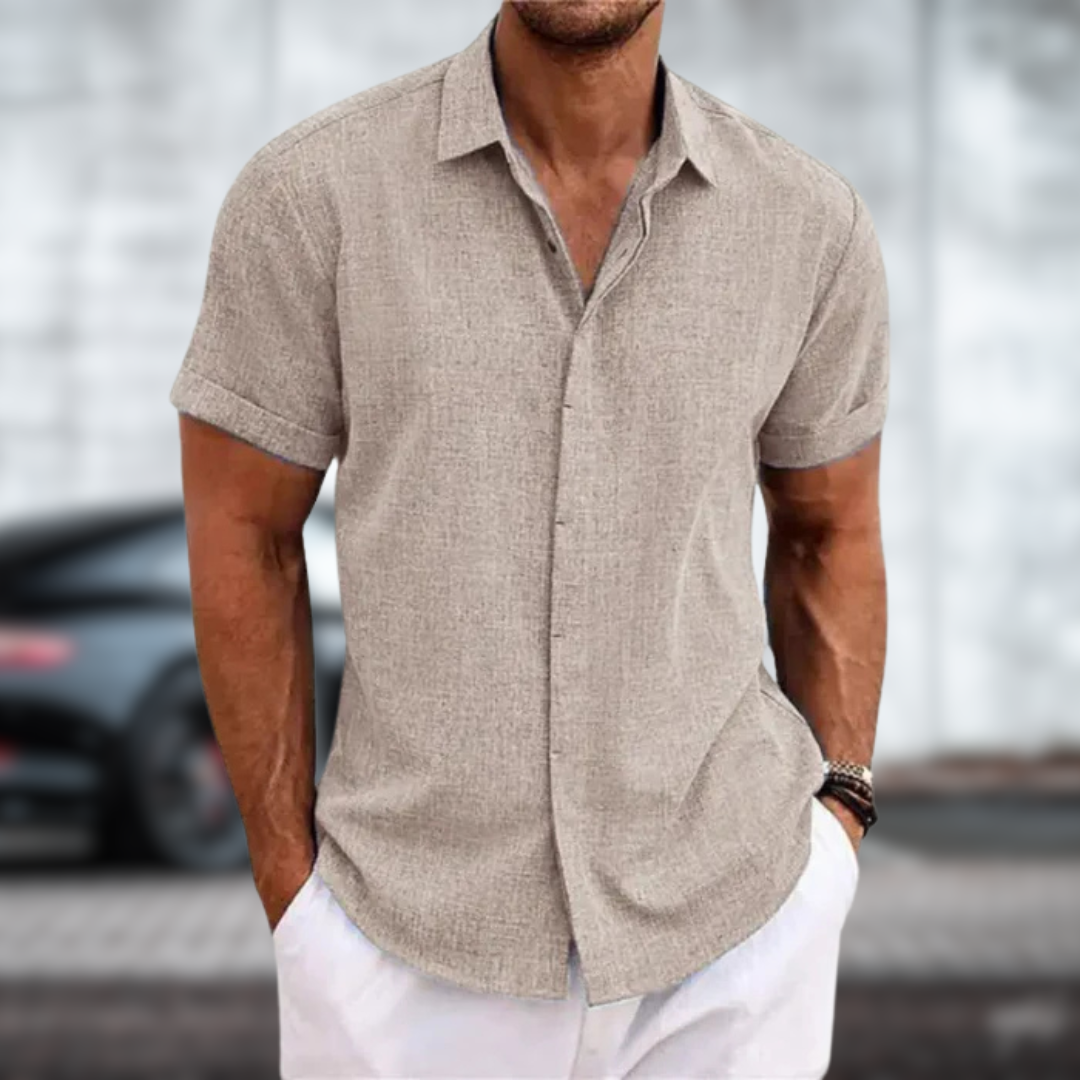 Maison Cotton Linen Shirt