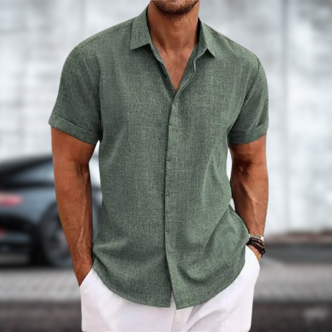 Maison Cotton Linen Shirt
