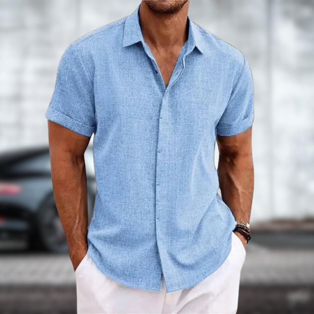 Maison Cotton Linen Shirt