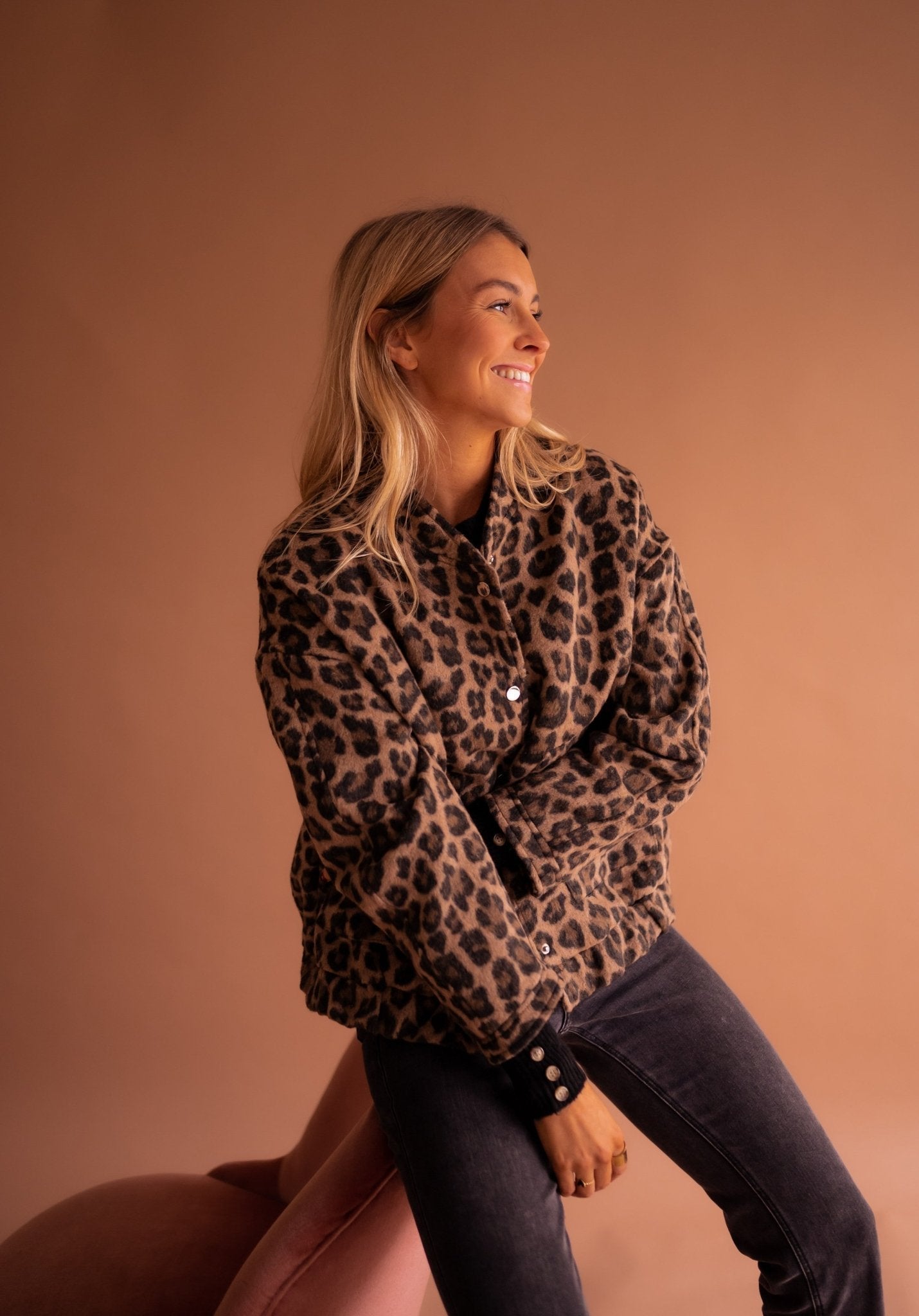 Rita™ | Trendy Leopard Print Jacket