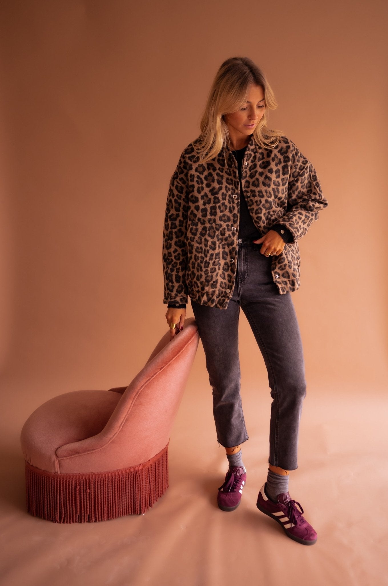 Rita™ | Trendy Leopard Print Jacket