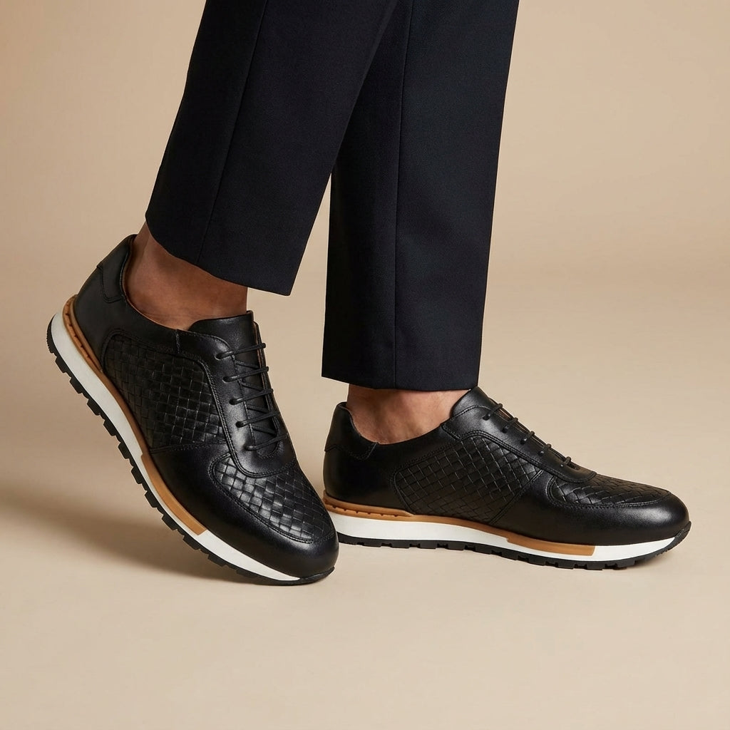 Lucien Montieri Leather Sneakers