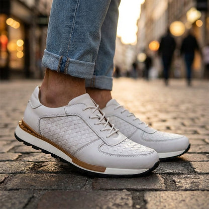 Lucien Montieri Leather Sneakers