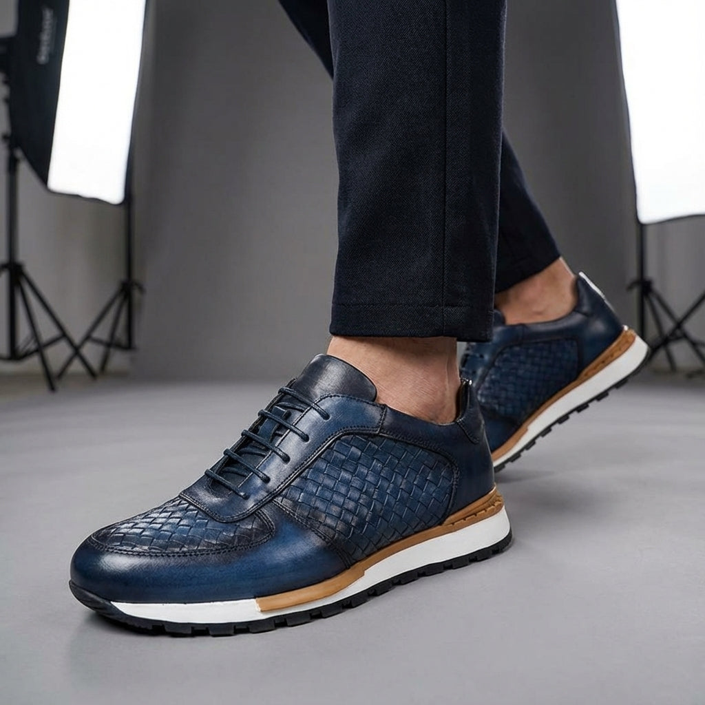 Lucien Montieri Leather Sneakers