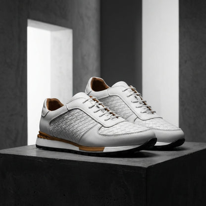 Lucien Montieri Leather Sneakers